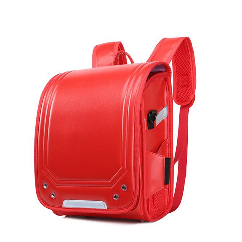 

2022 Randoseru Infantil Kids Children Brand Eagle Teenage Japanese School Mochila Bag Bags Solid Backpack Orthopedic For