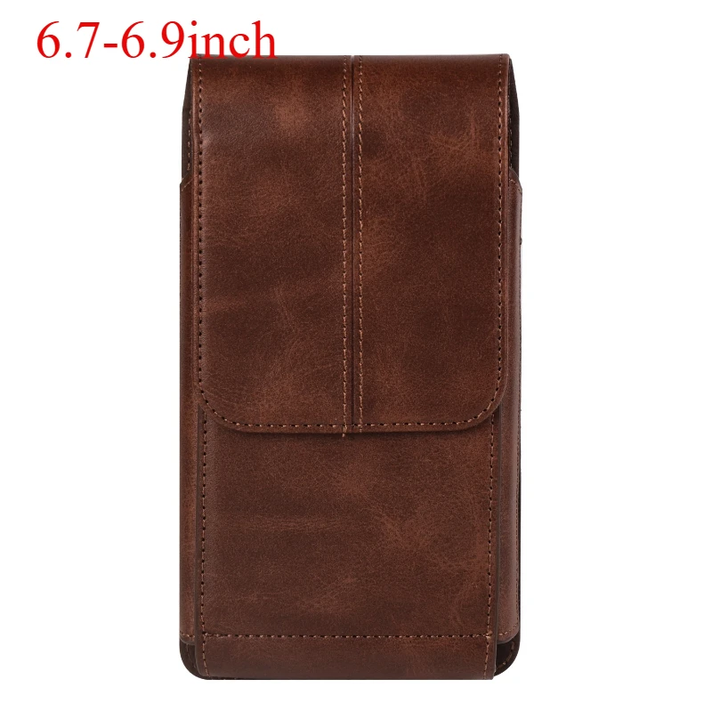 Universal PU Leather Mobile Phone Holster with Card Slots
