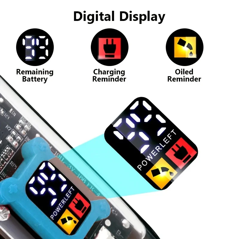 Transparent Body Electric Hair Clipper Professional Trimmer USB Rechargeable Hair Cutting Machine For Men Holiday Gift For Him BEST SELLERS Transparent Body Electric Hair Clipper Professional Trimmer USB Rechargeable Hair Cutting Machine For Men Holiday Gift For Him BEST SELLERS