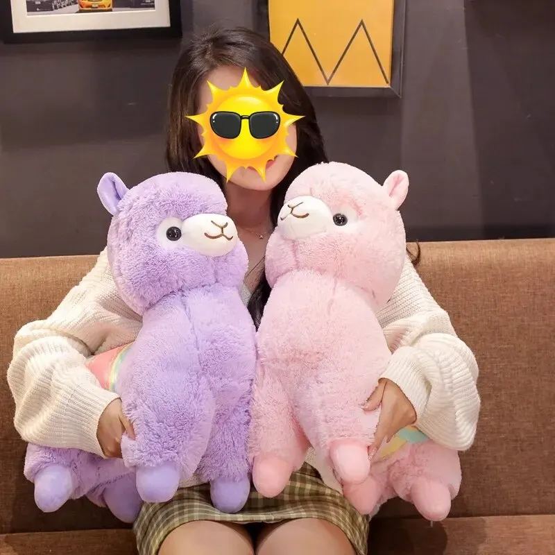 35CM Cute Alpaca Plush Toy Soft Animals Plush Alpacasso Alpaca Llama Dolls Stuffed Toys Pillow for Children Birthday Gift 3