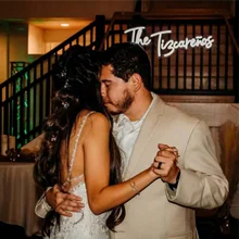 

Wedding Name Sign,Family Name Signs,Surname Neon Lights,Customized Neon Sign,Creat Your Own Neon Signs,