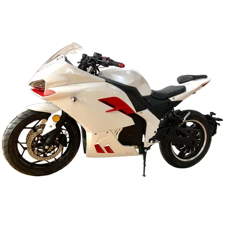 High-Speed 72V 5000W Power Pilot Electric Motorcycle Racing Type Long Life Large Capacity Battery Motorcycle Racing