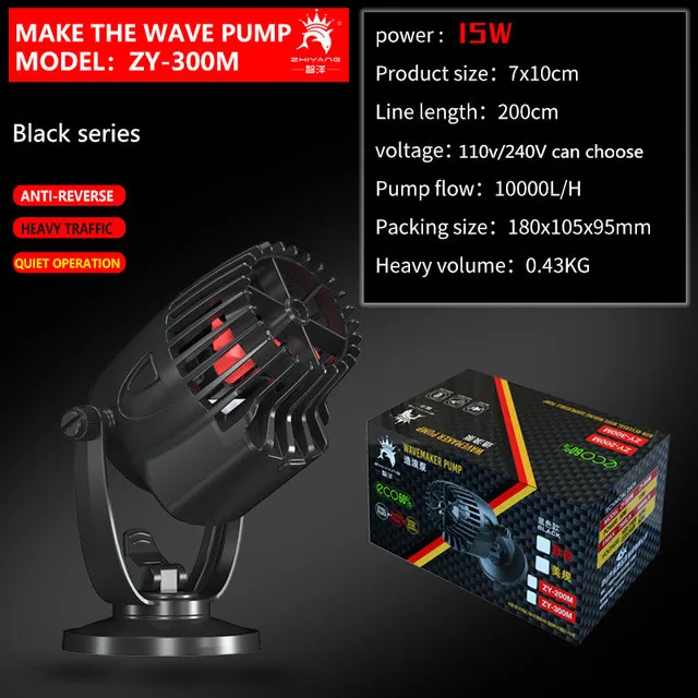 Wavemaker Wave Maker Water Pump for Aquarium Fish Tank Submersible Aerobic Pump Water Circulation Pump Flow Surf Pump 220-240V 