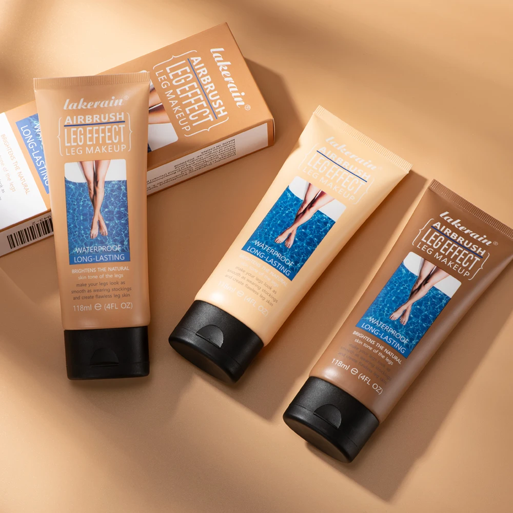Leg Makeup Moisturizing Liquid Body Foundation Fake Cream Care Body Even Skin Skin Tan Tanning Lotion Tone