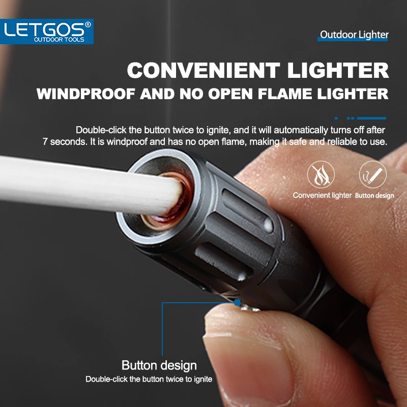 LETGOS Tungsten Steel Tactical Pen-Emergency Self Defense Multi Tool Survival Pen+Glass Breaker+EDC tool box set for men and dad - Image 3