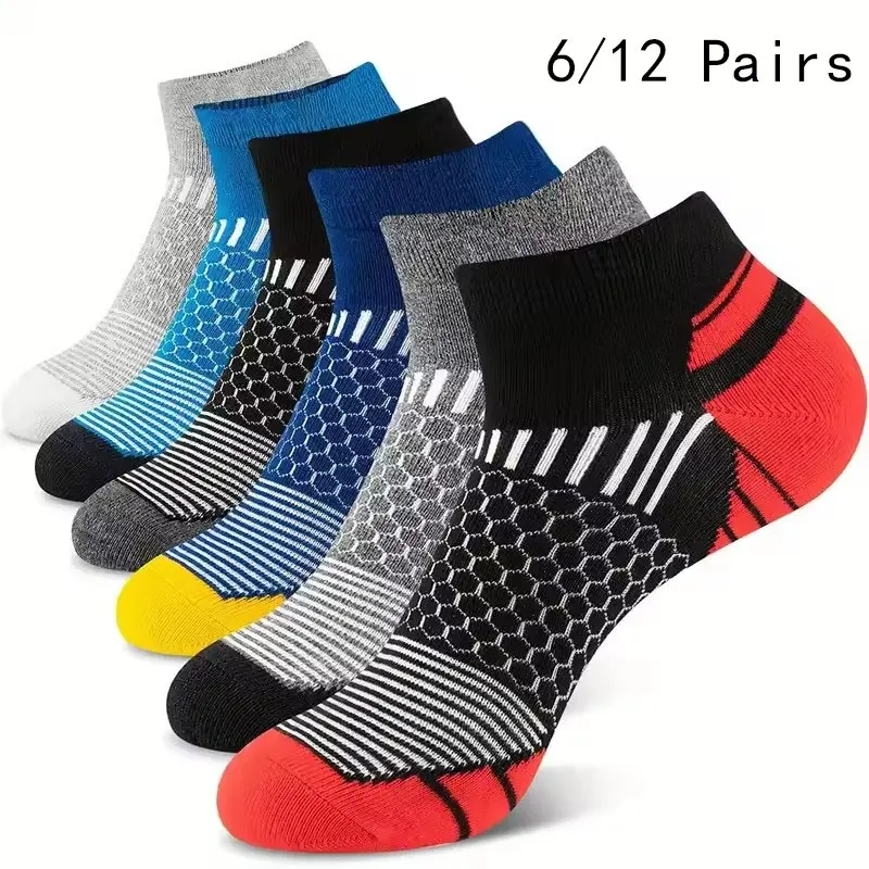 Men’s Colorful Low-Cut Socks 1