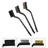 1pc 7" Stainless Steel Copper Nylon Wire Brush Rust Scrub Remove Cleaning Tools Ndustrial Metal Rust Polishing Burring Tools 6