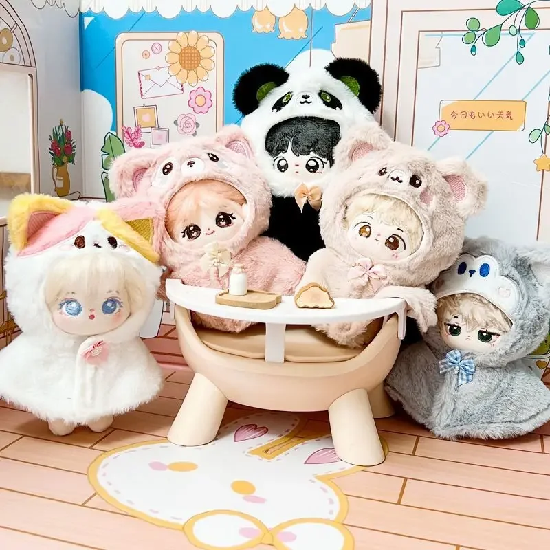 In stock 10cm baby clothes, winter sweaters, cloaks, jumpsuits, cute outfits, starfish pendants 3