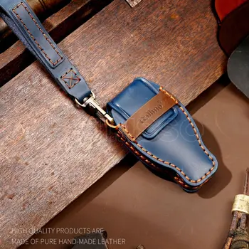 Custodia per chiave A conchiglia per chiave A distanza per auto in pelle per Mercedes Benz classe C W205 classe E W212 A B S GLC GLA GLK accessori per auto - Custodia per chiave A conchiglia per chiave A distanza per auto in pelle per Mercedes