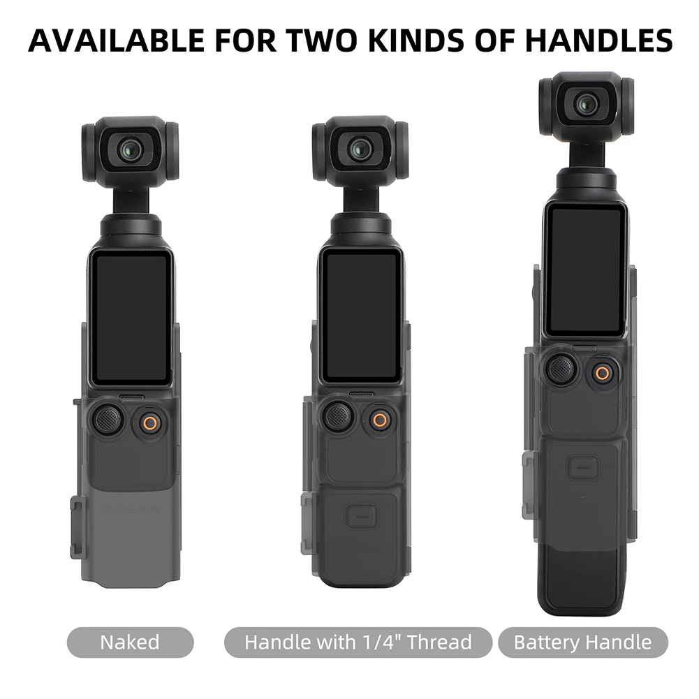 For DJI Osmo Pocket 3 Expansion Adapter Creator Combo Handle Accessories Protective Shell Cover Bracket Mount Fixed Case Frame