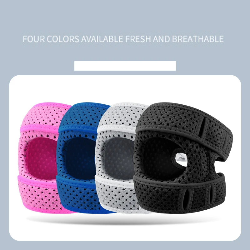 Adjustable Sports Knee Pads Brace Sports Running Tennis Compression Patella Strap Meniscus Knee Protection Gym Safety