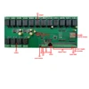 Ethernet relay board Module Wiegand ESP32 Home Assistant MQTT Node Red Loxone Dingtian 4