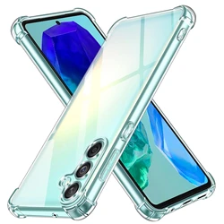 Shockproof Clear TPU Protective Phone Case for Samsung M23 5G (Clear)