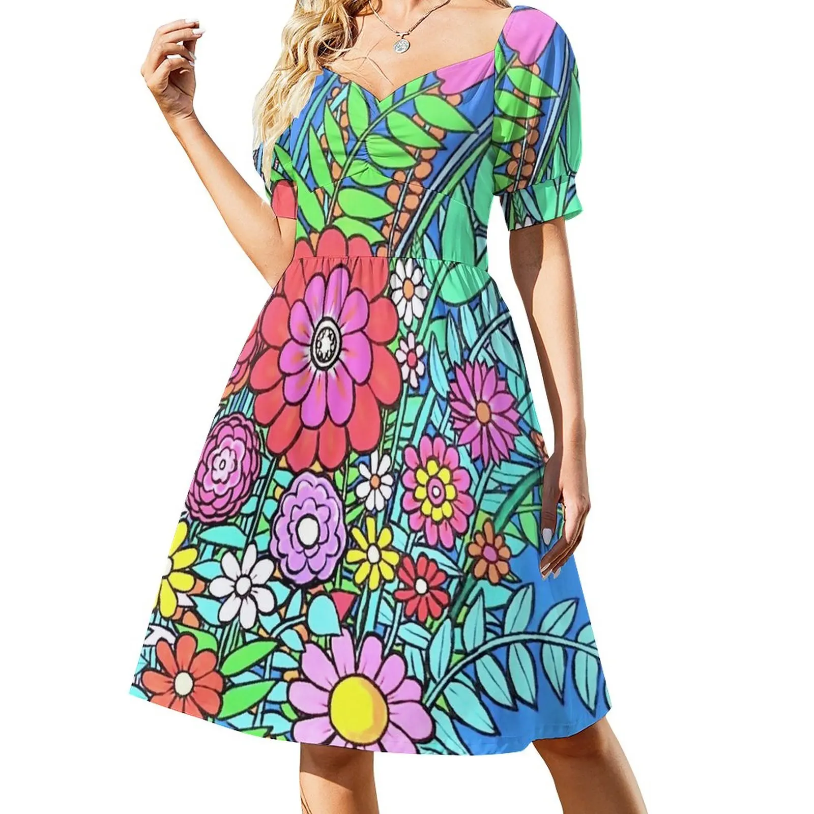 

Flores Sleeveless Dress sexy dress luxury evening dresses for women 2024
