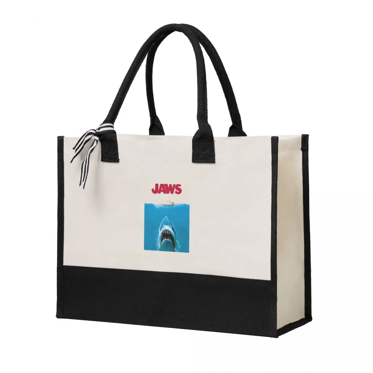 Jaws Movie Poster Canvas Bag Shopping Bag Wedding Decoration Travel Wedding Bag best wedding gift