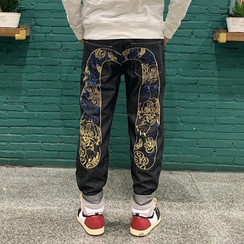Pantalones Cargo Holgados Para Adolescente - Estilo Hip Hop Y2K, Algodón, Tallas 165-175 Cm