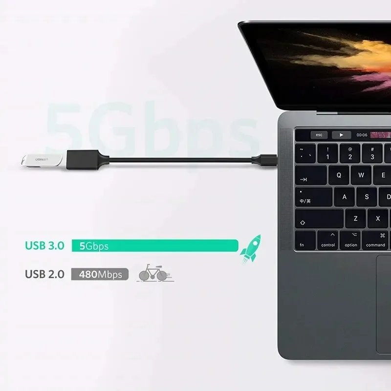 รูปสินค้า อะแดปเตอร์ USB-C แปลงสายชาร์จ ข้อมูล สำหรับมือถือ แล็ปท็อป
