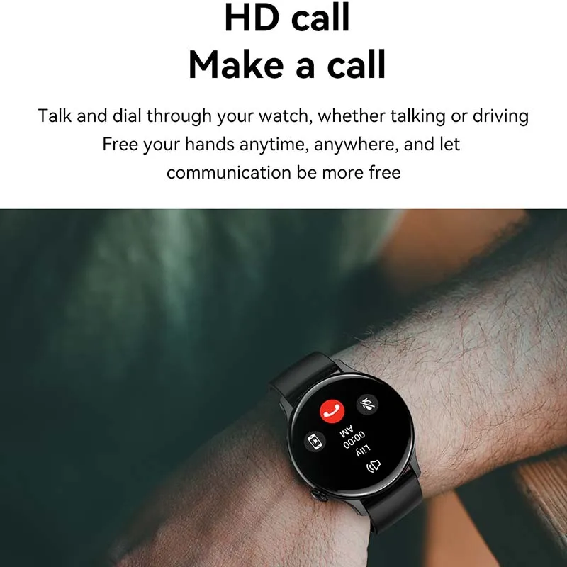 Smart Watch Smart Watch HK85 AMOLED 1.43" BT Call Health Monitoring Always on Display Men Women Tracking Fitness Sports Smartwatch smart watch