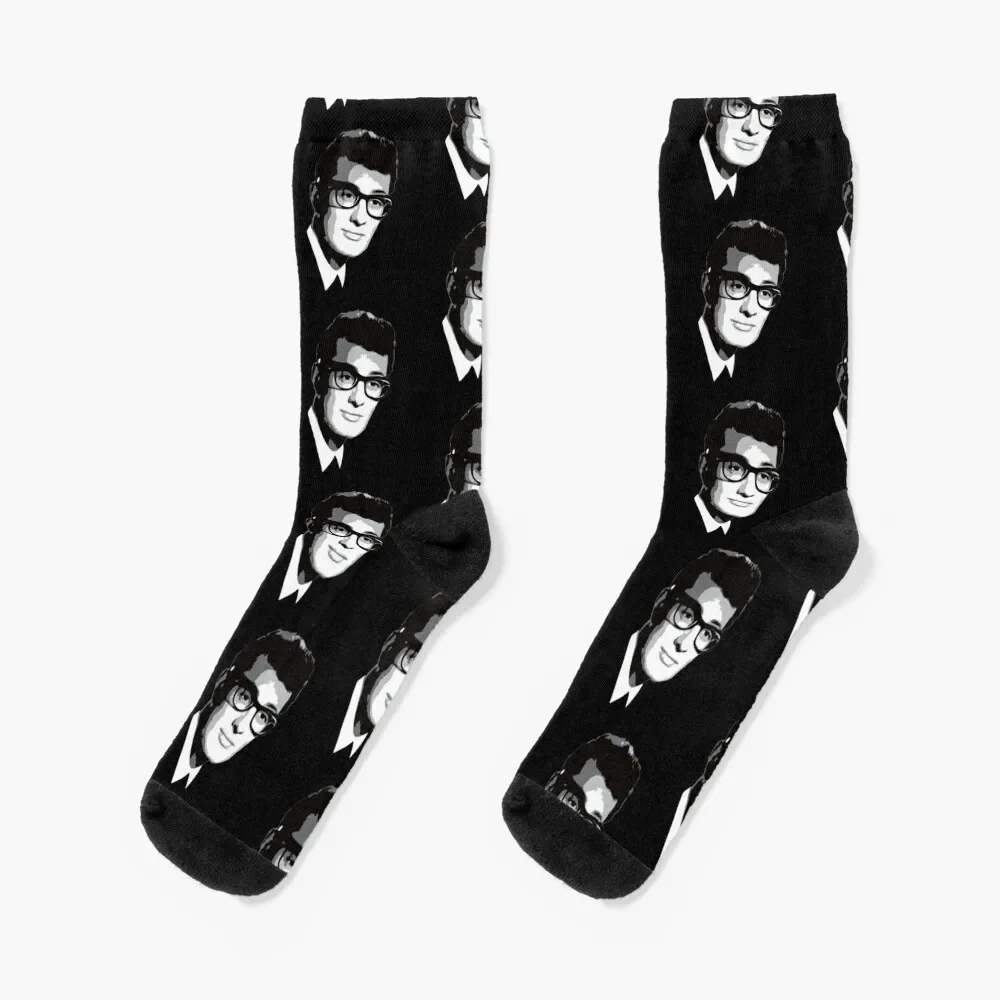 

Buddy Holly Socks short Heating sock Mens Socks Women's