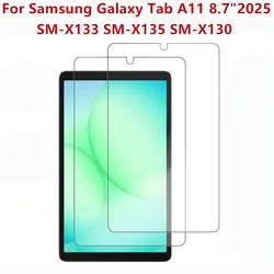 Premium 9H Tempered Glass Screen Protector - 2 Pack, Anti - Scratch Protective Film (Tab A11 8.7in 2025)
