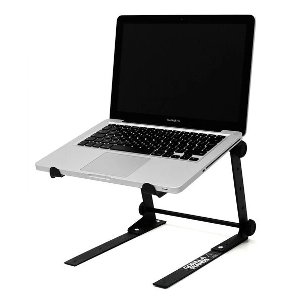 NEW Gorilla GLS-01 Height & Width Adjustable DJ Laptop Stand Computer DJ Lap Top