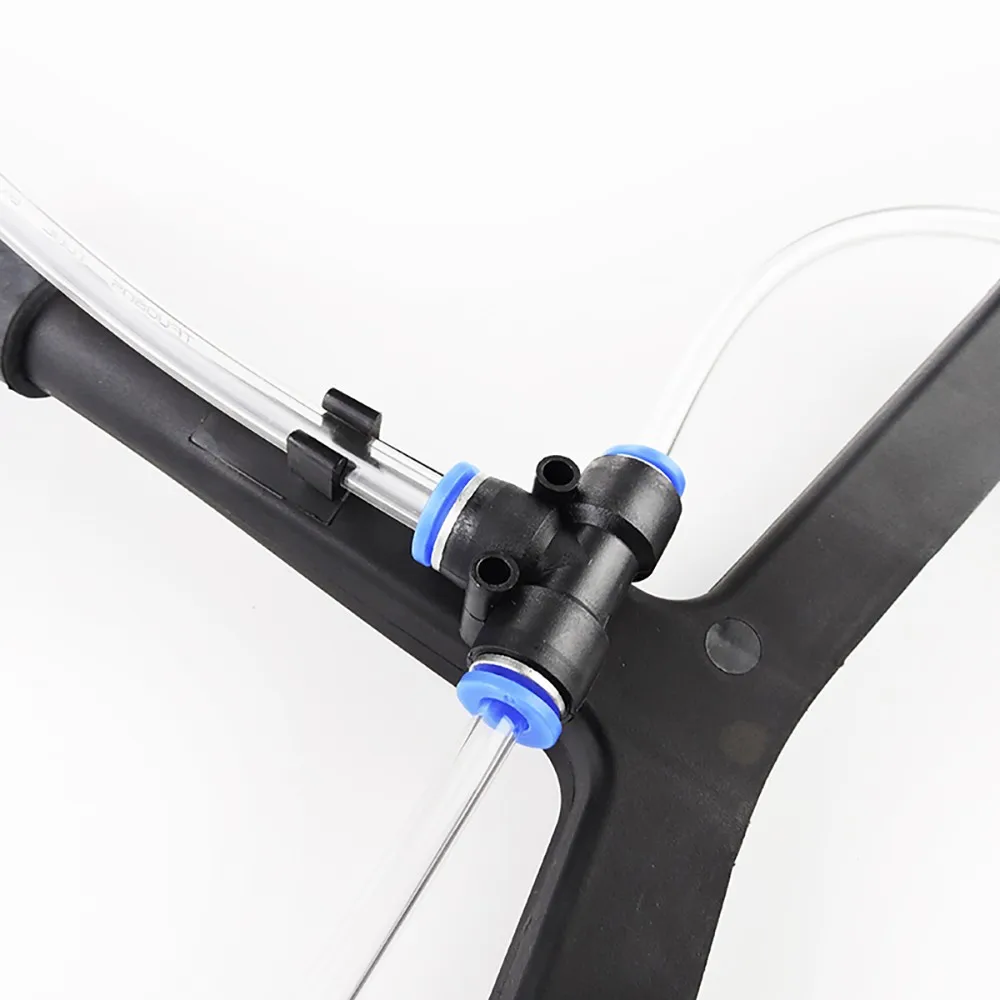 Drone agricole EFT protection plantes pulvérisation double buse