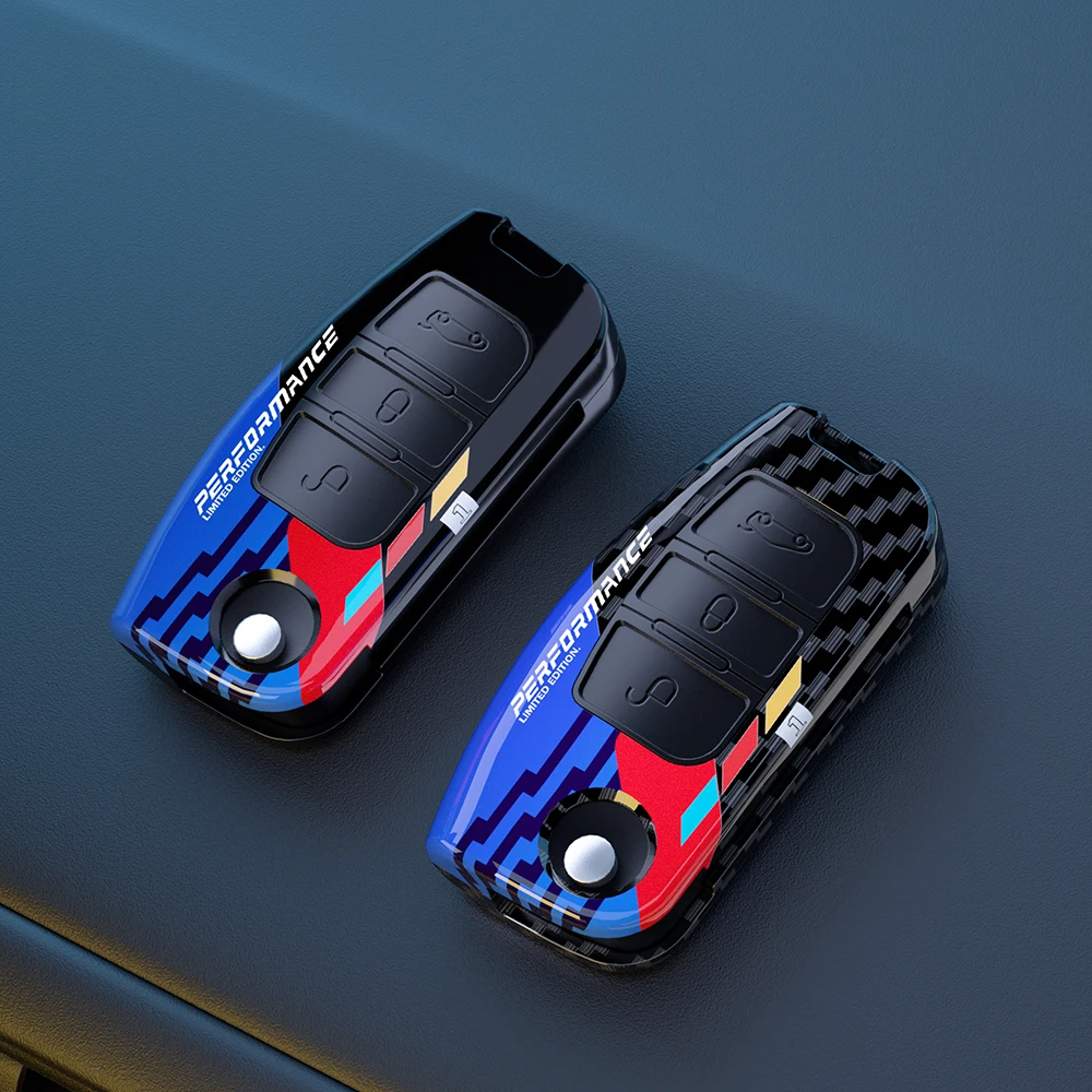 Custodia Per Chiave Auto Per Ford Fiesta Focus Mondeo Falcon B-Max C-Max S-Max Eco Sport Galaxy Territory Keyless Shell Fob Protector