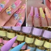 30ml Nude Acrylic Powder 2 in 1 Nail Extension Builder Carving French Manicure Fine Dip Powder Nail Supplies For Professionals 5