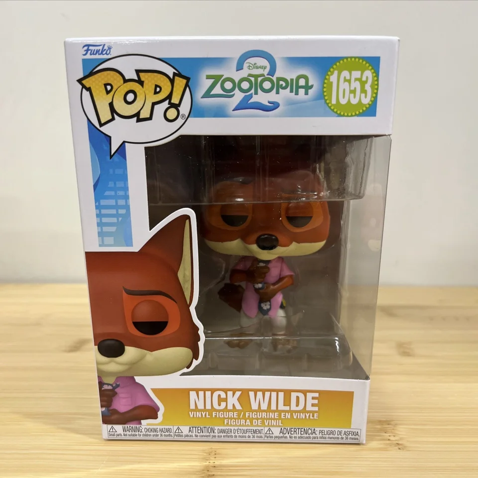 Zootopia 2 Nick Wilde Judy Hopps Figure - Funko Pop Official