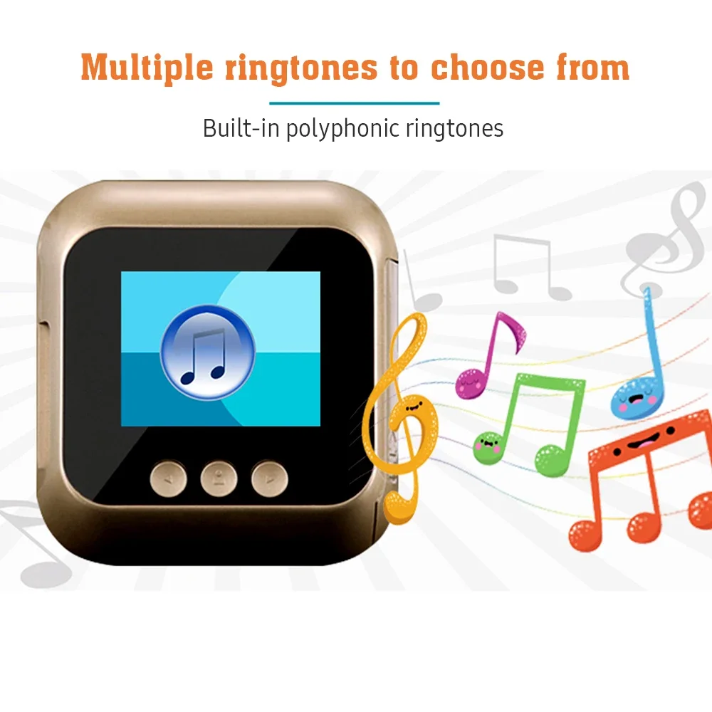 جرس باب يتضمن شاشة عرض فيديو، كاميرا مراقبة الباب،...