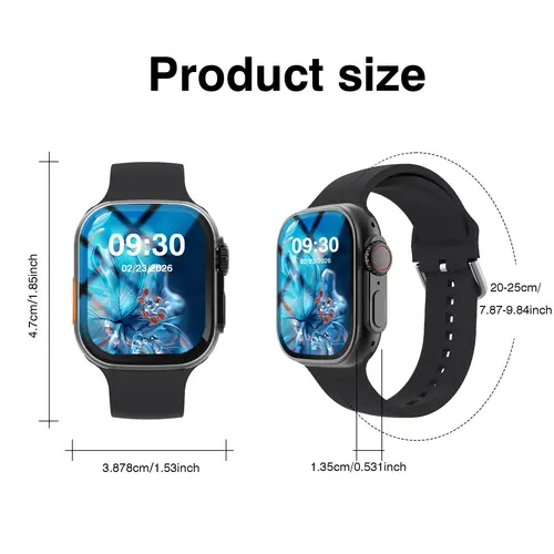 2026 New HD Full-Touch Smart Watch, Unisex - Wireless Calling/Multiple Sports Modes/Fitness Tracker, for Android and IPhone,Perfect Gift for Family and Friends - Image 7