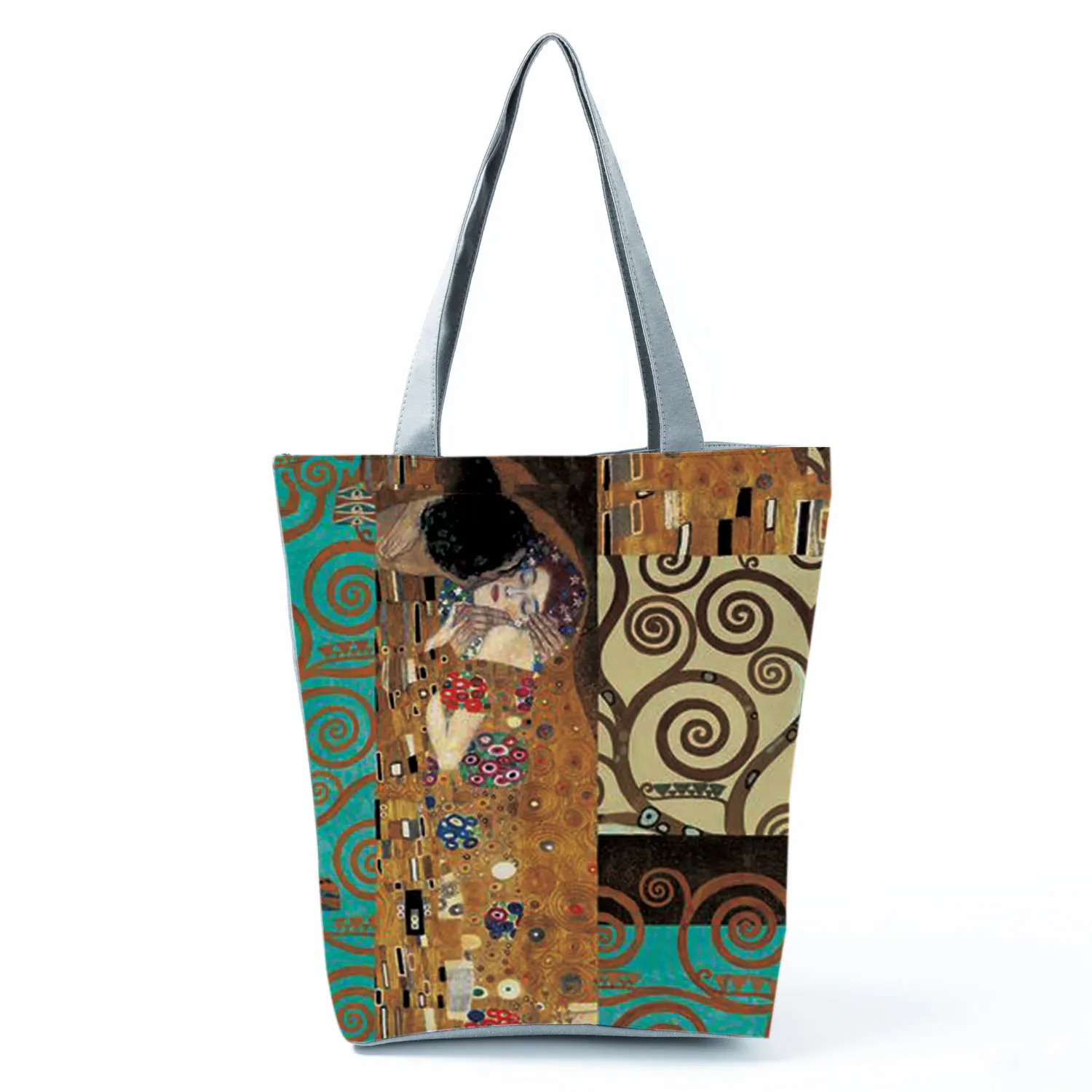 New Van Gogh Oil Painting Canvas Tote Bag Retro Art Fashion Travel Bags Women Leisure Eco Shopping High Quality Foldable Handbag 