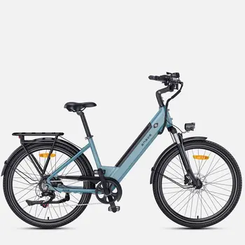 Bicicletta Elettrica da Città ENGWE P275 SE, Motore 250W, Batteria 36V 13AH, Freni a Disco Idraulici, Autonomia 100KM, Bici per Adulti