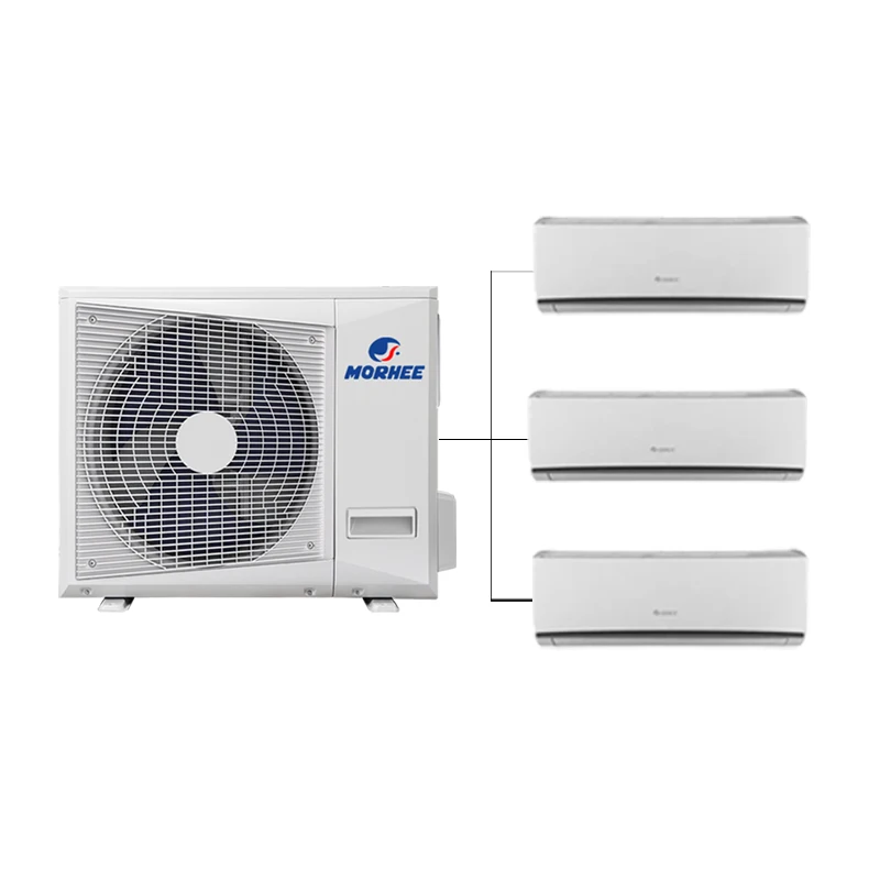 

MORHEE brand GREE OEM 3zone 36000Btu Mini Wall Mounted Split Inverter AC System Unit VRF Air Conditioner AC