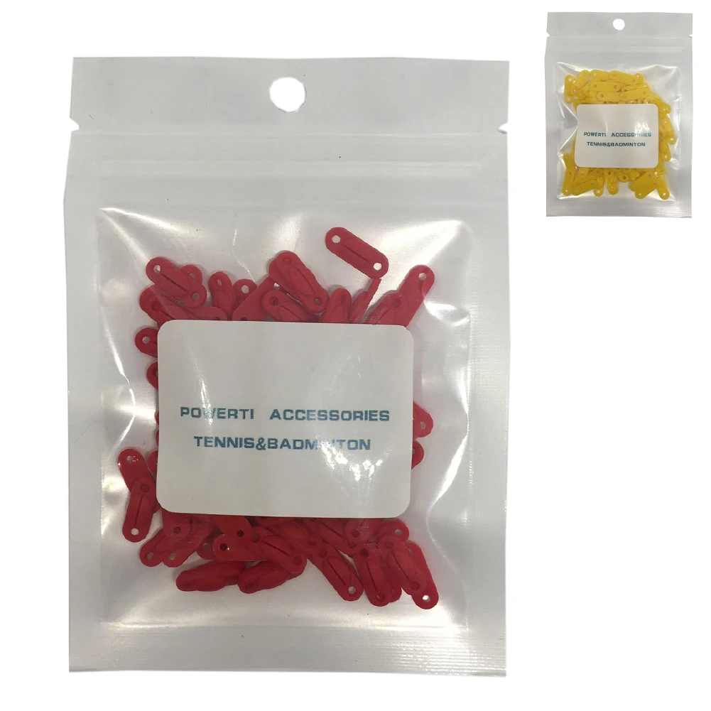 

100Pcs Badminton Racket String Frame Eyelets Replacement Spreader High Tension Protector Stringing Machine Tool