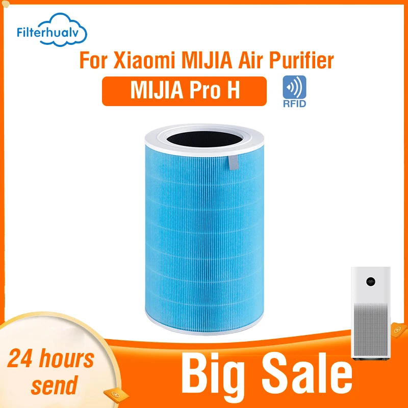 Filterhualv Xiaomi Hepa Filter Pro H Pm2.5 Filtro A Carbone Attivo Pro H Xiaomi H13 Pro H Filtro Per Xiaomi Purificatore D'Aria Pro H