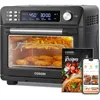 Smart 11-in-1 Air Fryer Toaster Oven Combo, Airfryer Convection Oven Countertop, Bake,Roast,Reheat, Broil, Dehydrate,94 Recipes 1