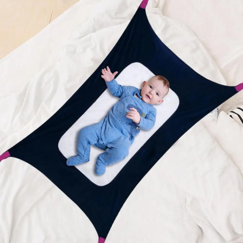 (Summer Hot Sale – Save 50% Off) Newborn Baby Hammock With Adjustable Crib