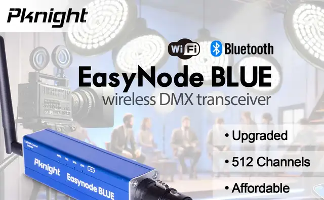 蛍光灯・電球 Pknight EasyNode Plus ArtNet sACN DMX Amazon.com: Pknight 4ch Bidirectional Artnet/sACN/RDM