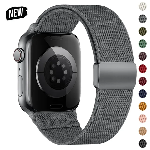 Bracelet en Nylon pour Apple Watch Ultra 3/2/1 49mm 44 45 46 42 38 41 40mm, Bracelet de Sport pour Iwatch série 11 10 9 8 7 6 SE3 6 1