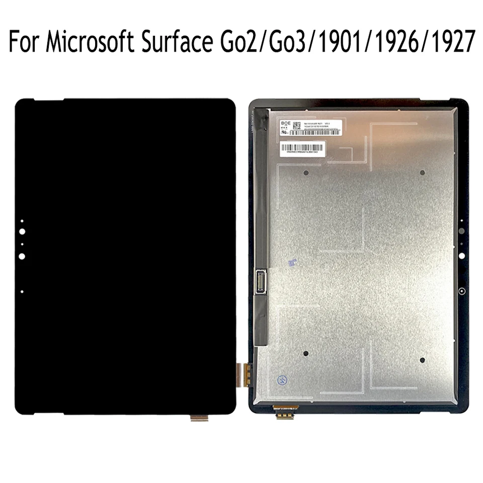 E-YIIVIIL Nieuw vervangend display compatibel met Microsoft Surface Go 2 1901 1926 1927 10,5 inch LCD-display touch screen montage met tools