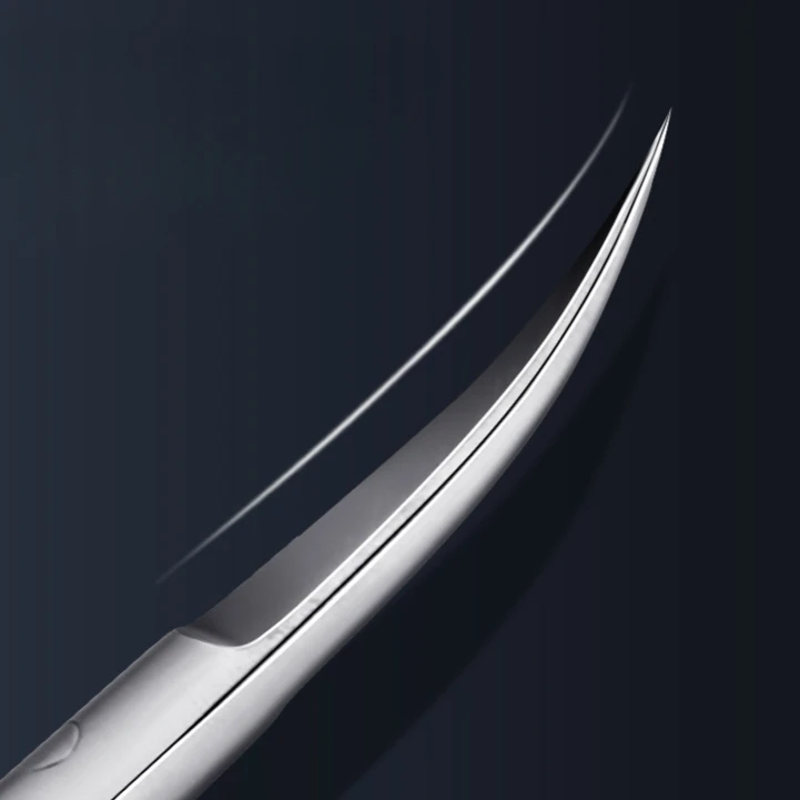 Description Picture 5 of itemProfessional Nail Cutter Stainless Steel Dead Skin Scissor Useful  Extra Fine Curved Cuticle Scissors Manicure Nail Tools