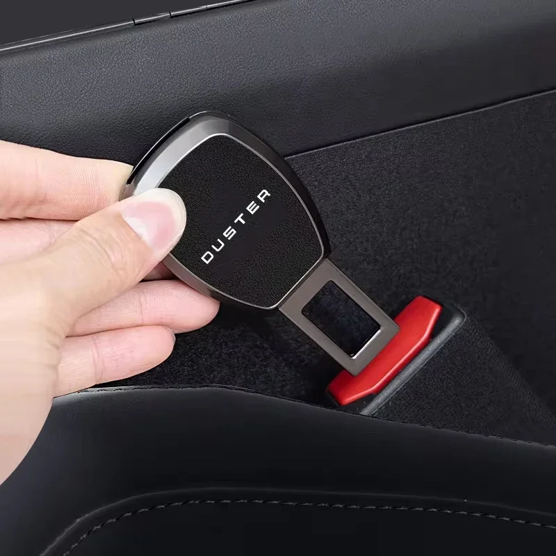 Car Seat Belt Clip Extension Plug Metal Seatbelt Extender Accessories for Dacia Duster Lodgy Logan Samdero Automotive Interior