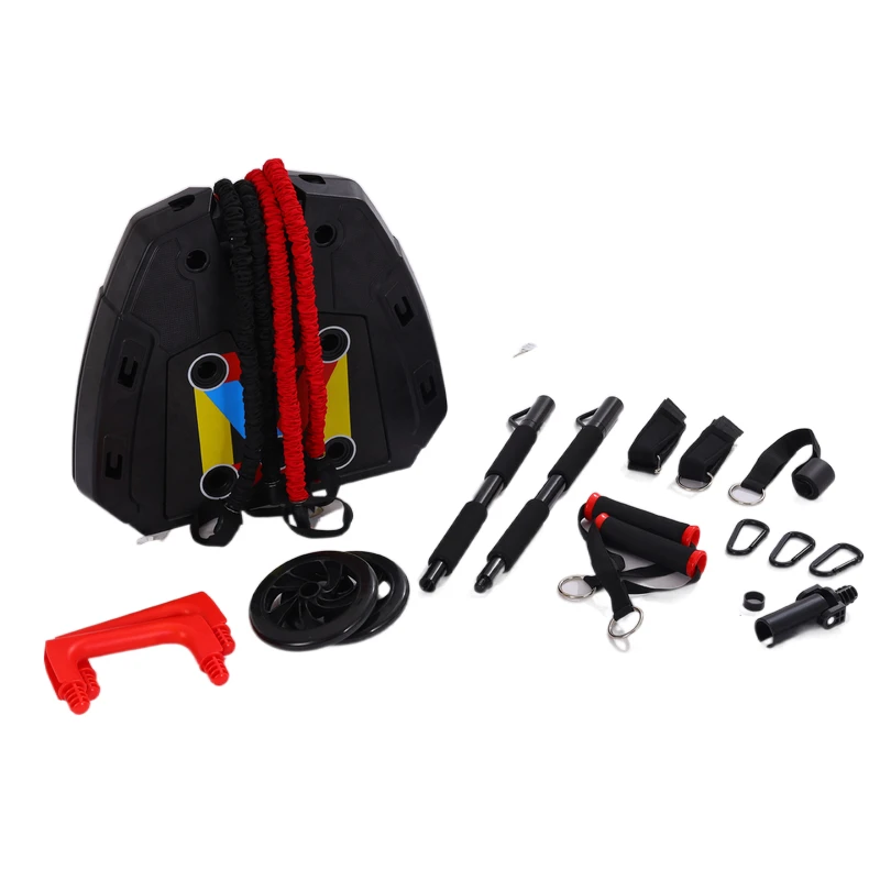 Professional Push up Board with Resistance Bands Multi-Functional 20 in 1 Workout Push-up Stands Board for Men and Women