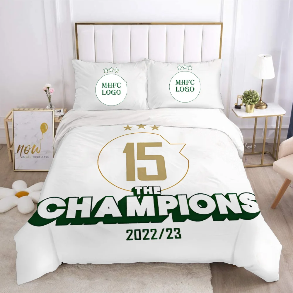 

Комплект постельного белья Израиль MHFC Maccabi - Haifa Champion 15, пододеяльник для спальни, односпальный, двухспальный, размер King, пододеяльник, домашний текстиль, 3 шт.