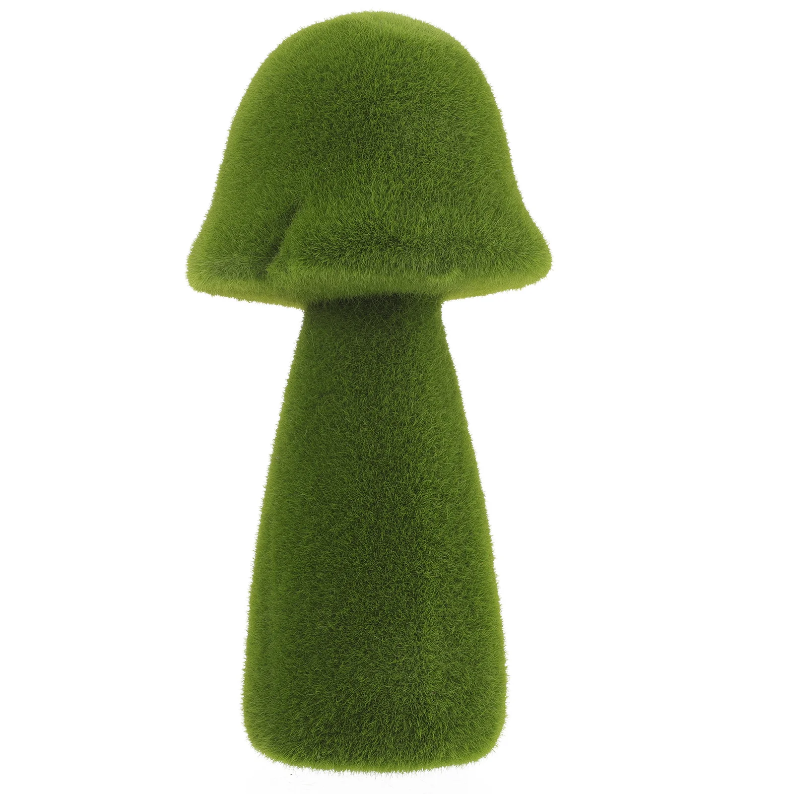 

Flocking Moss Mushroom Flocked Mushroom Adornment Novelty Flocked Mushroom Craft Home Decor