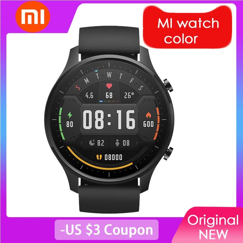 Xiaomi Connected Bracelet mi Smart watch,1.39インチカラースクリーン,心拍数とスポーツ