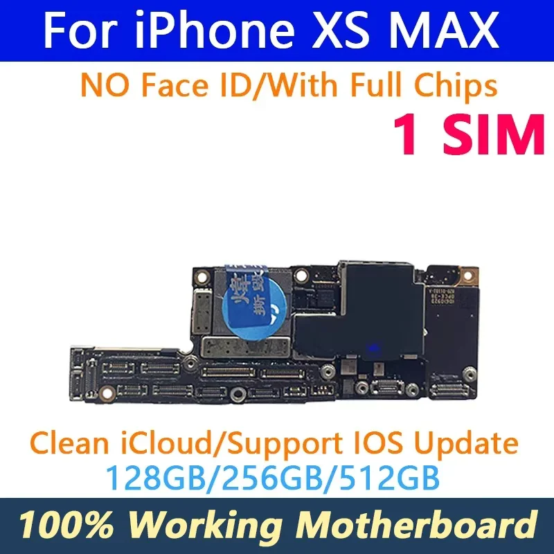 100% Working Free Clean iCloud For iPhone Xs Max Motherboard With