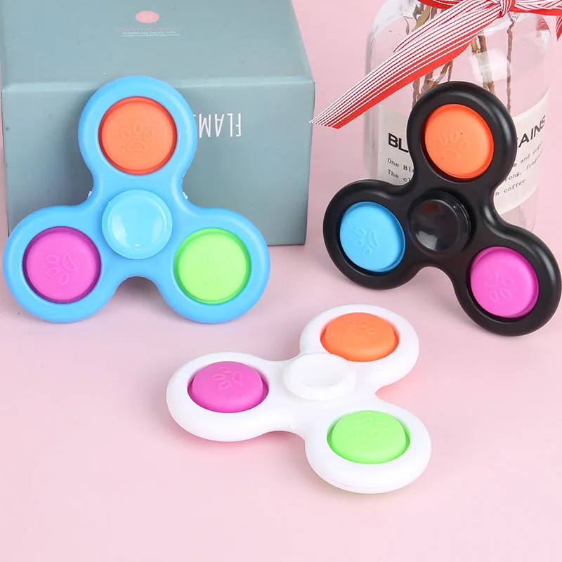 

Fidget Spinner for Boys and Girls, Fun Finger Spinning Spinner, Press Toys, Party Gift Box, Birthday Pinata, 2 PCs