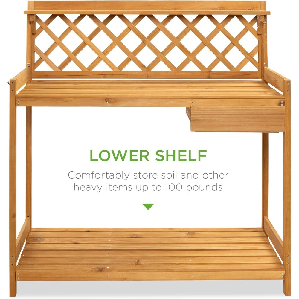 Outdoor Potting Bench 4